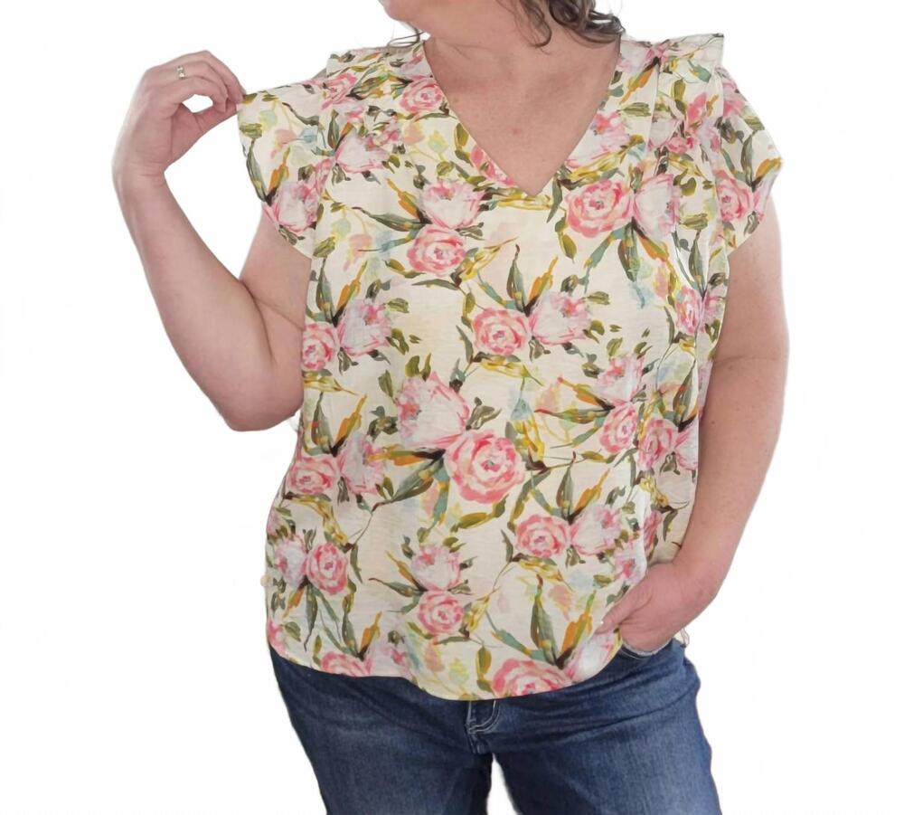 NEW UMGEE jupiter top in floral